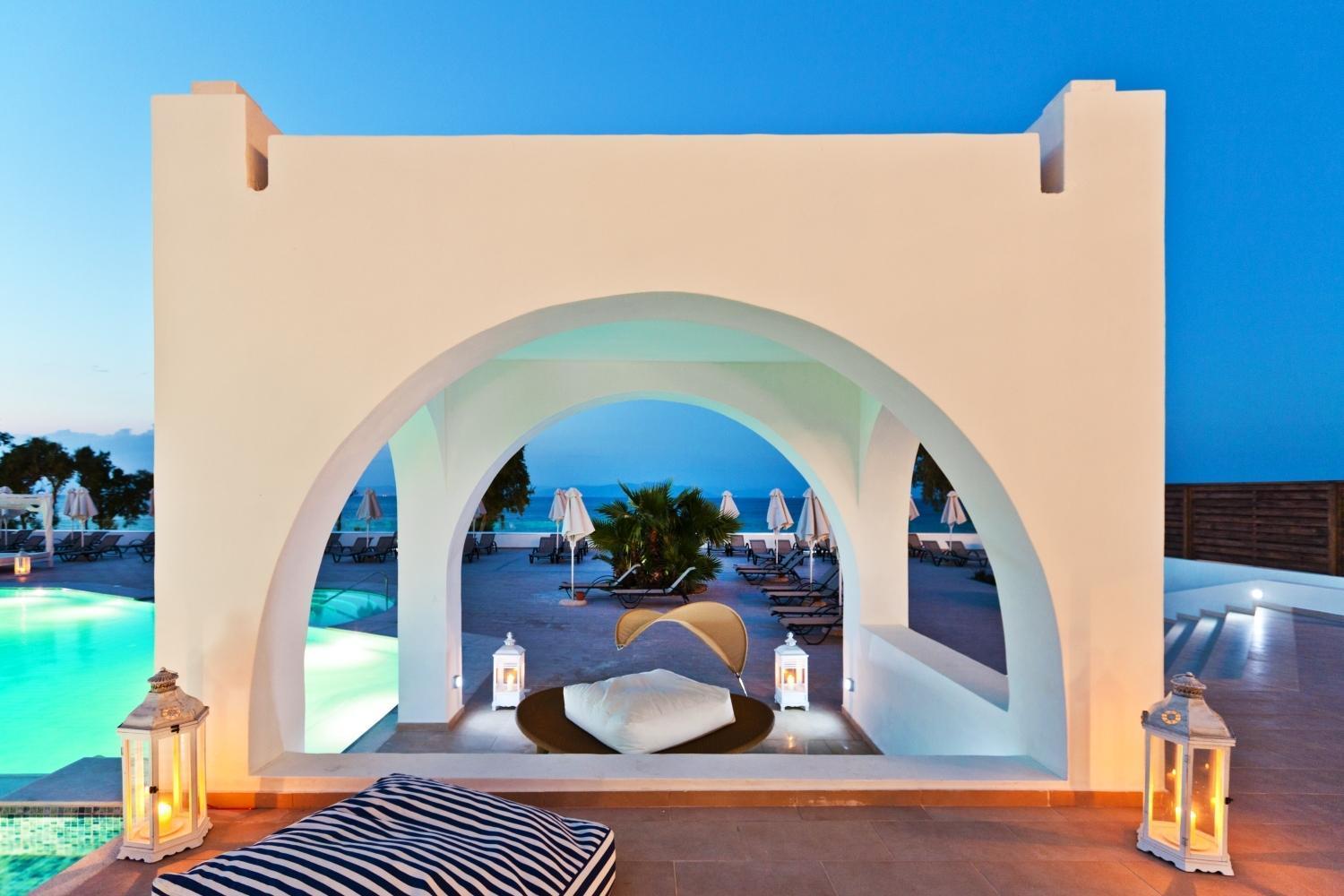Oceanis Beach & Spa Resort Psalidi  Zewnętrze zdjęcie